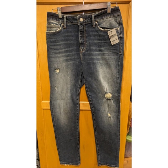 Mavi Jeans Womens Waist 27 ACTUAL 28X29 High Rise Boyfriend - Picture 1 of 4